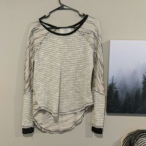 Sloan Rouge asymmetrical knit sweater Size medium